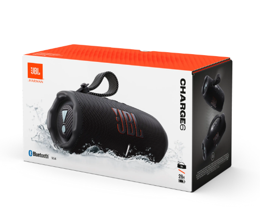Altavoz Bluetooth JBL Charge 6 (Negro)