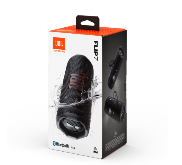 Altavoz Inalámbrico JBL Flip 7 (Negro)