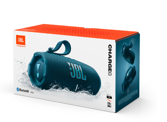 Altavoz Bluetooth JBL Charge 6 (Azul)