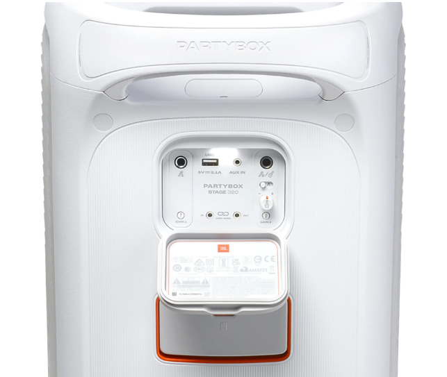 Altavoz de Gran Potencia JBL PartyBox Stage 320 (Blanco)