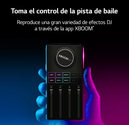 Altavoz Gran Potencia LG XBOOM RNC5 (Negro)
