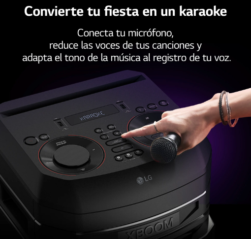 Altavoz Gran Potencia LG XBOOM RNC5 (Negro)