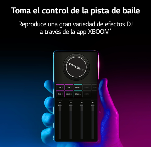 Altavoz Gran Potencia LG XBOOM RNC9 (Negro)