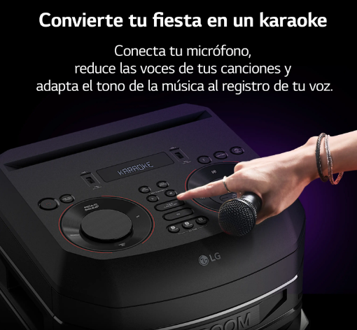 Altavoz Gran Potencia LG XBOOM RNC9 (Negro)