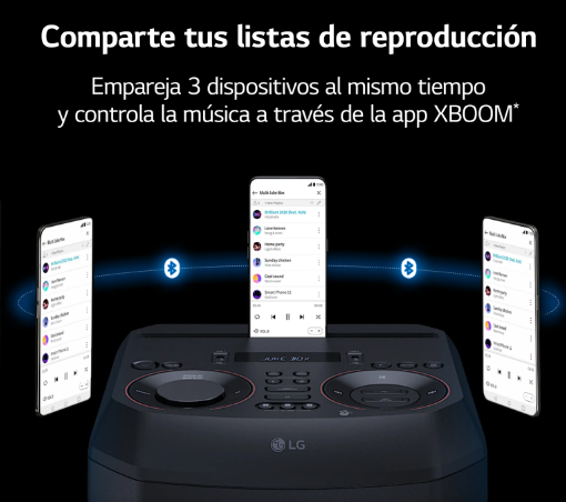 Altavoz Gran Potencia LG XBOOM RNC9 (Negro)
