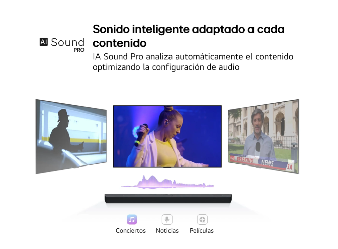 LG S70TR Barra de Sonido 5.1.1 500W