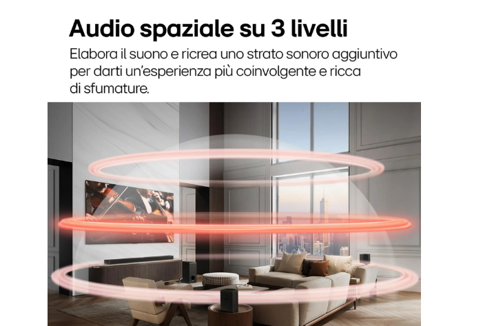 LG S95TR Barra de Sonido 810W