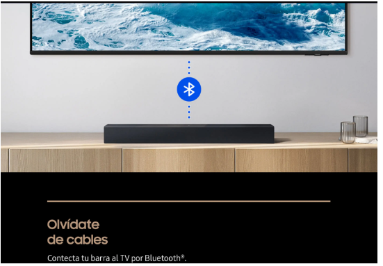 Samsung HW-B400F/ZF Barra de Sonido 2.0 40W