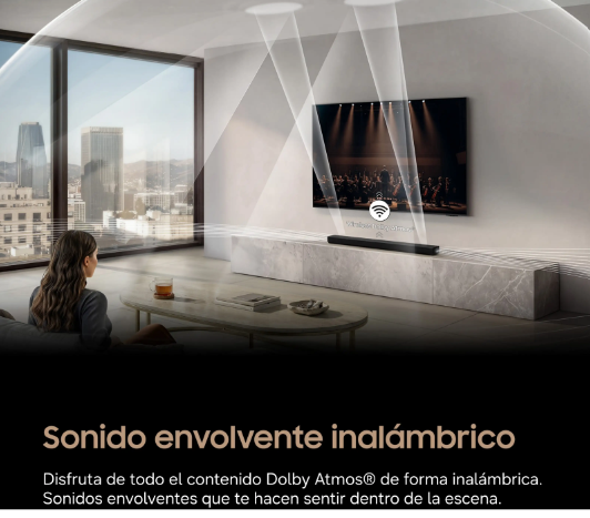 Barra de sonido Samsung HW‑QS90H/XC