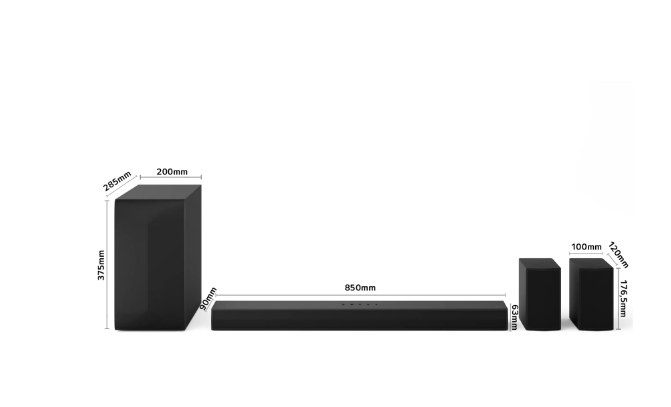 Barra de Sonido LG S60TR