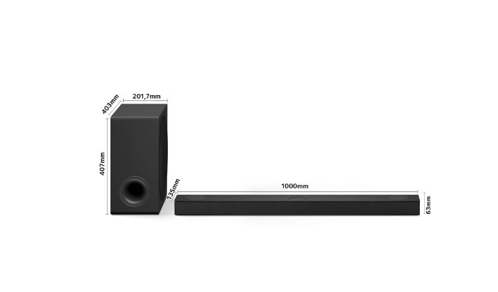Barra de Sonido LG S80TY