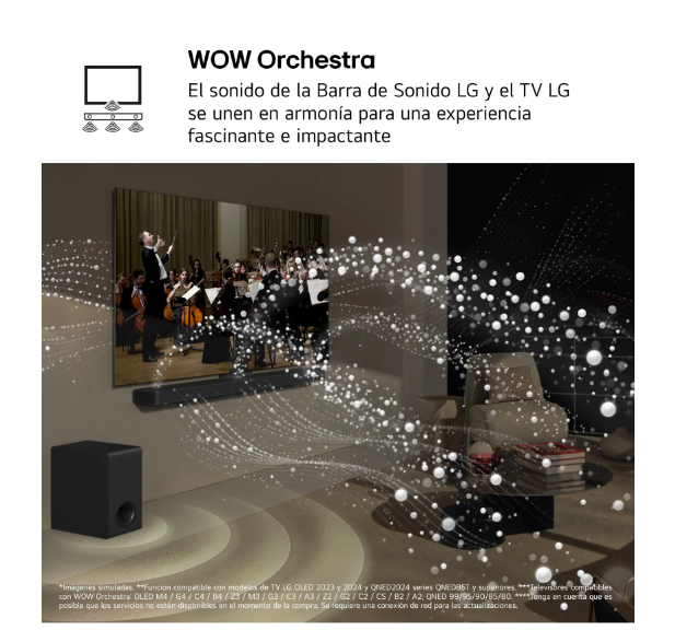 Barra de Sonido LG S80TY