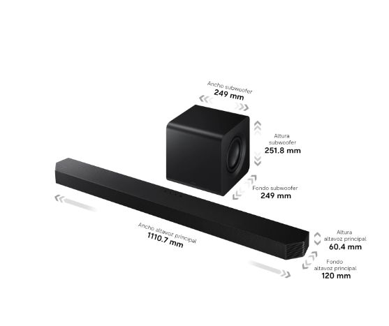 Barra de Sonido Samsung HW