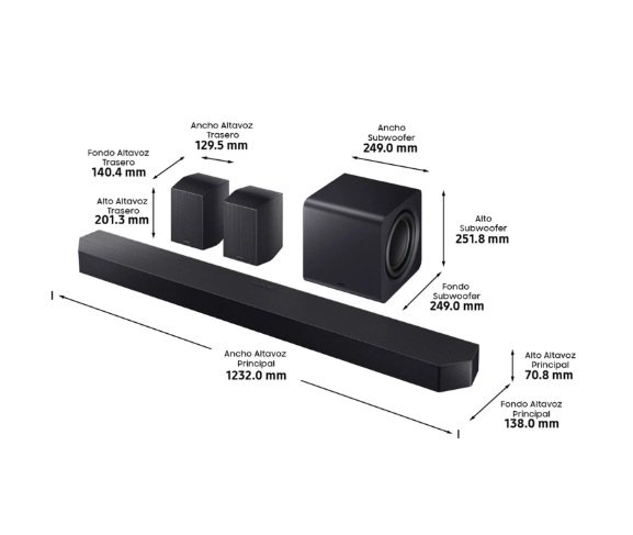 Barra de Sonido SAMSUNG HW-Q990F