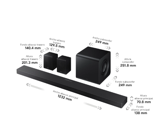 Barra de Sonido Samsung HW-Q990H/XC