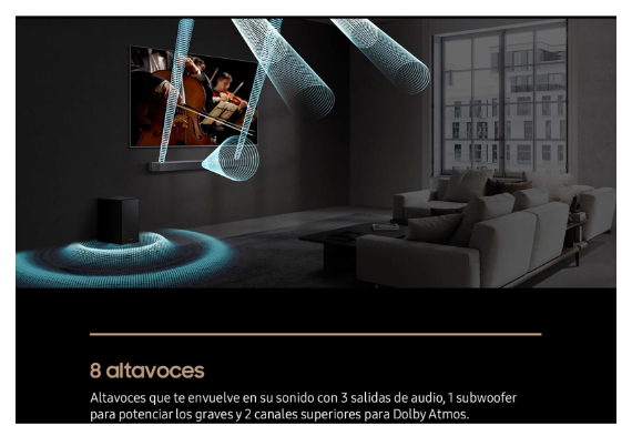 Barra de Sonido Samsung HW-Q600F/ZF