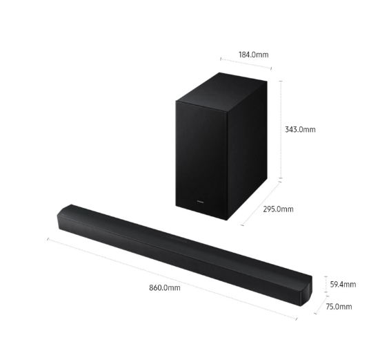Barra de Sonido SAMSUNG HW-B650F/ZF