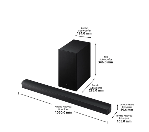 Barra de Sonido SAMSUNG HW-B650F/ZF
