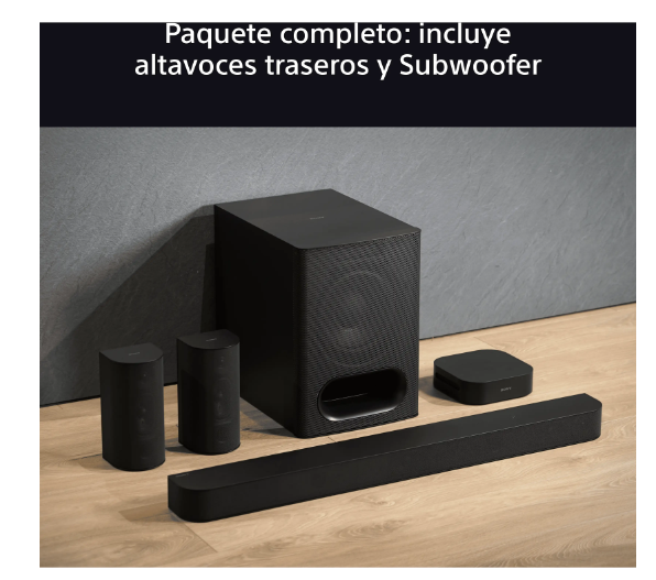 Barra de Sonido Sony BRAVIA Theatre System 6 (HTS60)