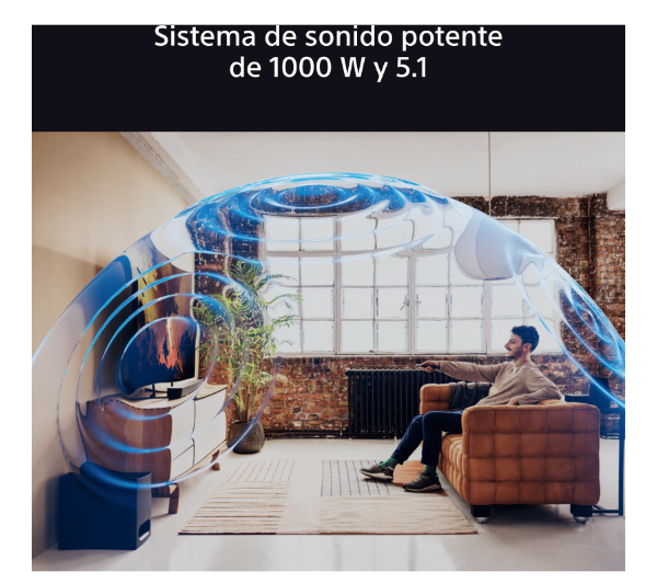 Barra de Sonido Sony BRAVIA Theatre System 6 (HTS60)