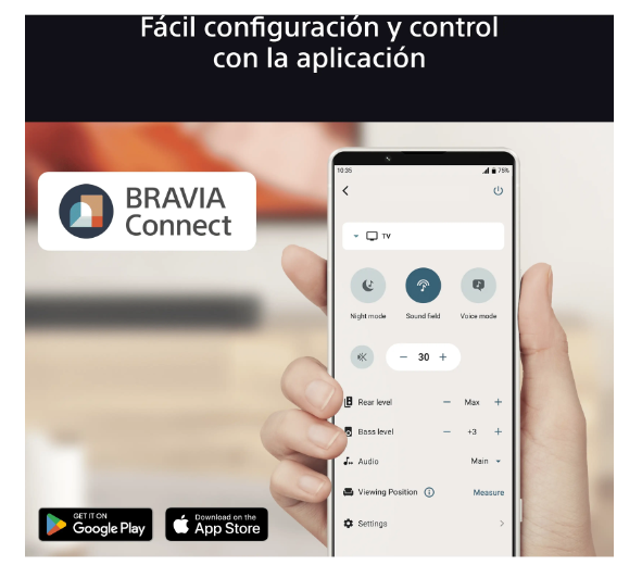 Barra de Sonido Sony BRAVIA Theatre System 6 (HTS60)