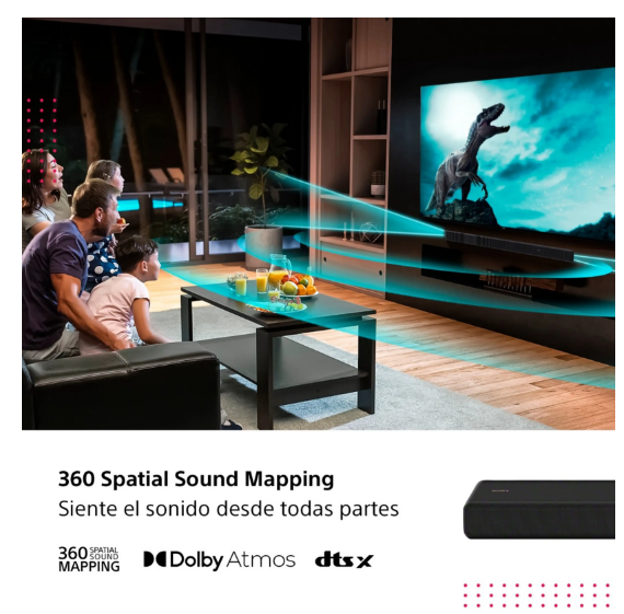 Barra de Sonido Sony HT-A3000, 3.1 Canales