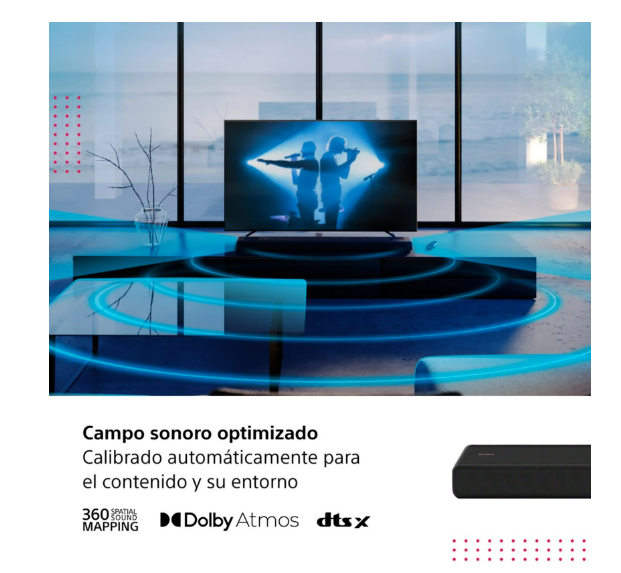 Barra de Sonido Sony HT-A3000, 3.1 Canales