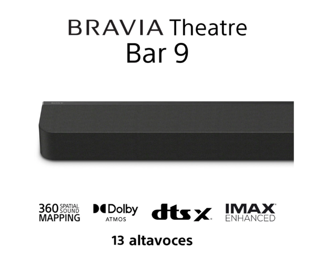 Barra de Sonido Sony BRAVIA Theatre Bar 9