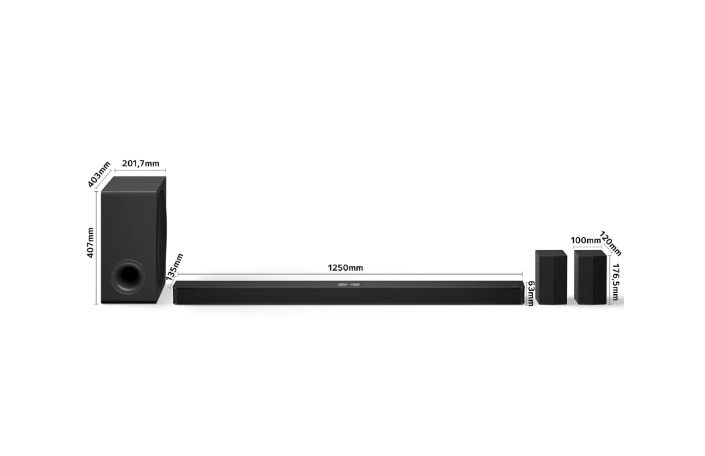 Barra de Sonido LG S90TR