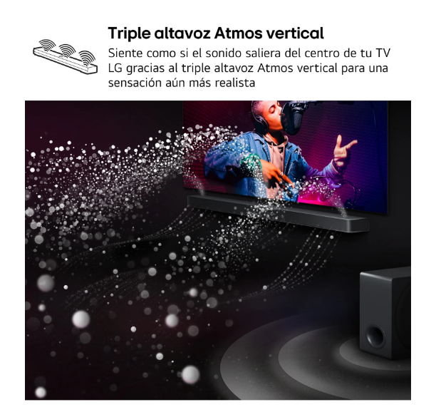 Barra de Sonido LG S90TR