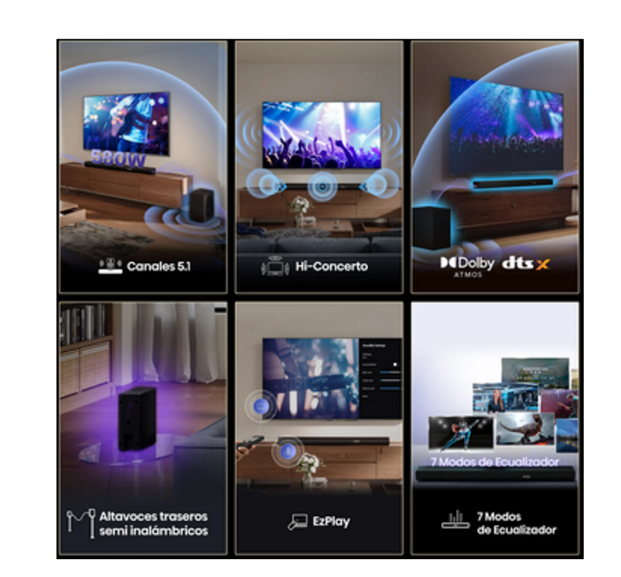 Barra de Sonido HISENSE AX5100Q