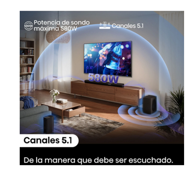 Barra de Sonido HISENSE AX5100Q