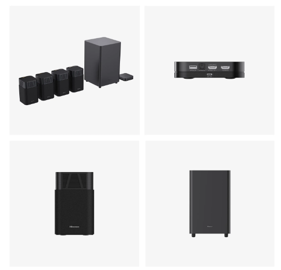 Barra de Sonido Hisense HT Saturn