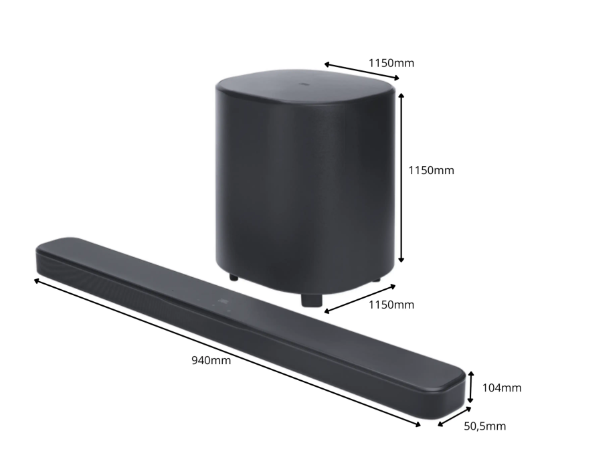 Barra de Sonido JBL Bar 500MK2