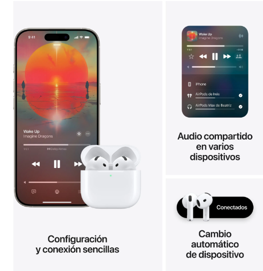Apple AirPods 4 (2024 4ª gen)