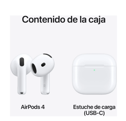 Apple AirPods 4 (2024 4ª gen)