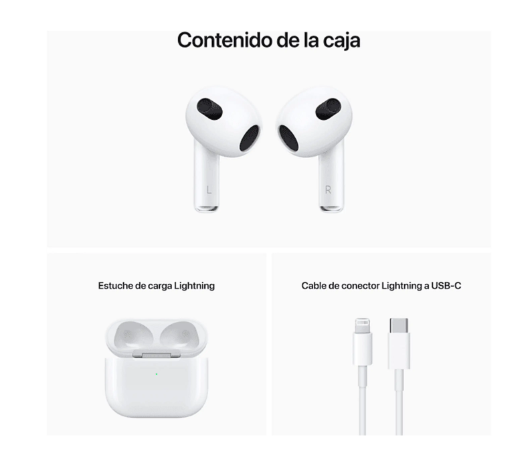 Apple AirPods 3ª Generación (MPNY3TY/A)